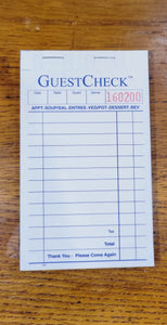 Guest Checks