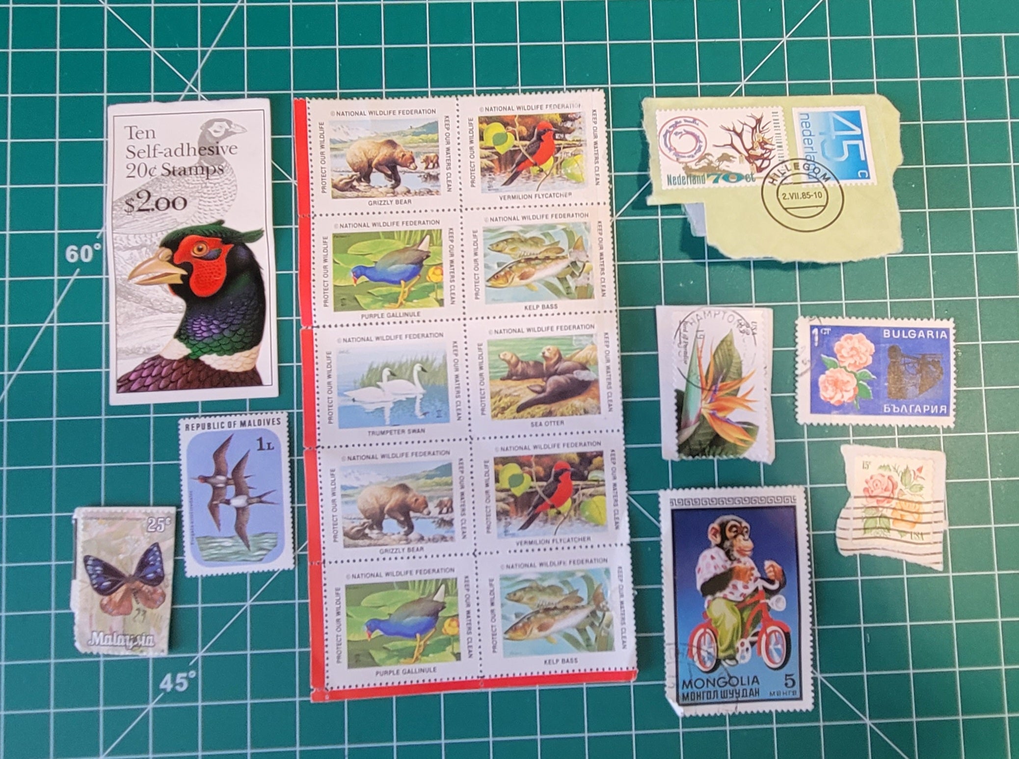 Used Postage Stamps #8